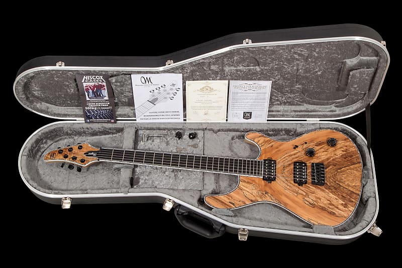 Mayones Regius 6 Spalted Maple 4A – Trans