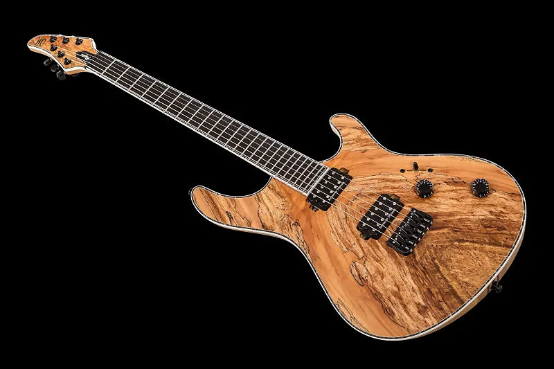 Mayones Regius 6 Spalted Maple 4A – Trans