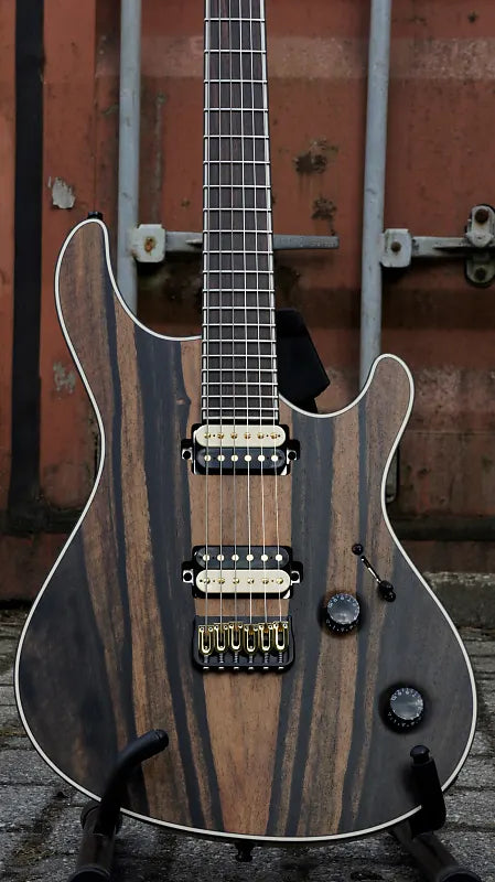 Mayones Regius 6 NAMM 2020 Custom Shop - Royal Ebony Matte