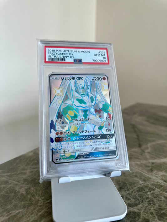 2018 JPN. Sun & Moon FA/TYGARDE GX Ultra Shiny GX PSA 10